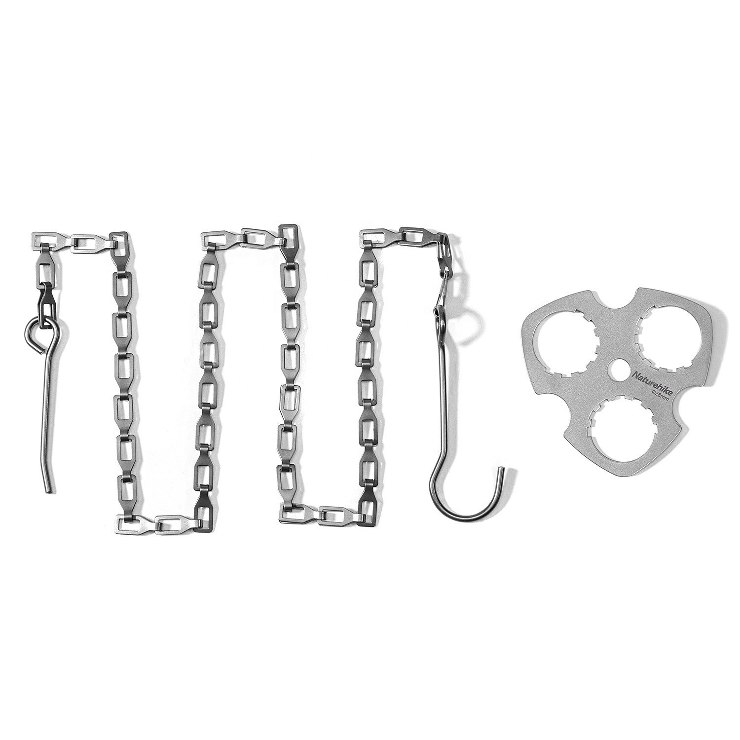 Bộ treo nồi nấu ăn Naturehike NH21SK003 bằng Titanium
