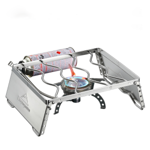 Kiềng nấu ăn tích hợp chắn gió Campingmoon MS-1018
