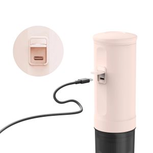 Máy pha cà phê điện cầm tay Outin Nano Portable Espresso Machine (màu Rose Quartz) với BCRF