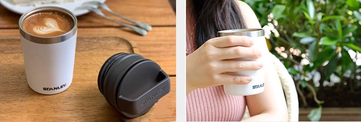 Cốc cà phê giữ nhiệt có nắp Stanley Adventure shortstack travel mug