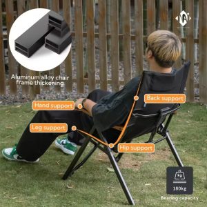 Ghế gấp cắm trại big size Kyokawa Campingmoon F-5001