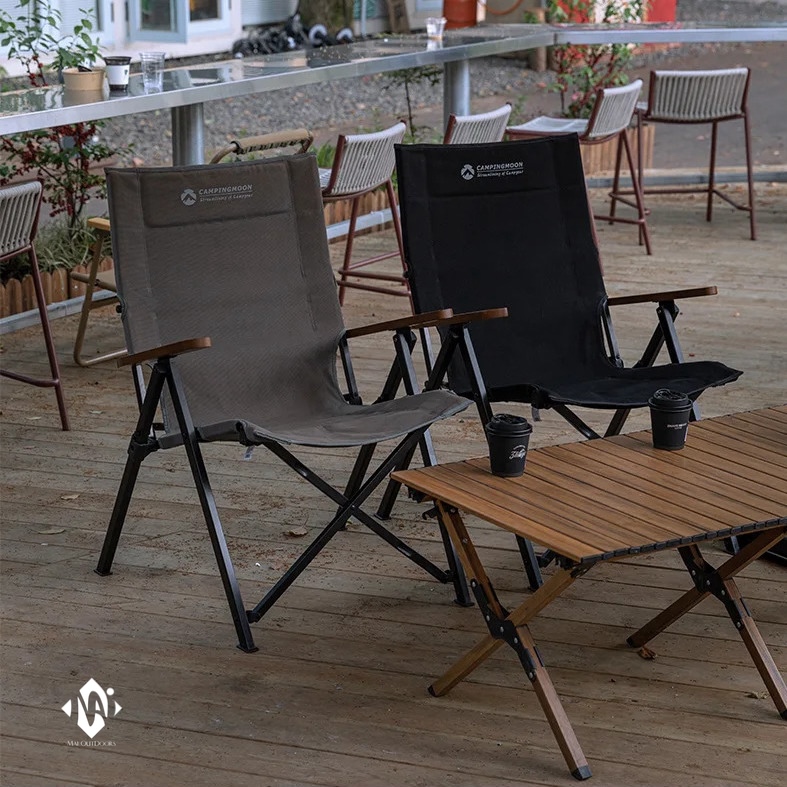 Ghế gấp cắm trại big size Kyokawa Campingmoon F-5001