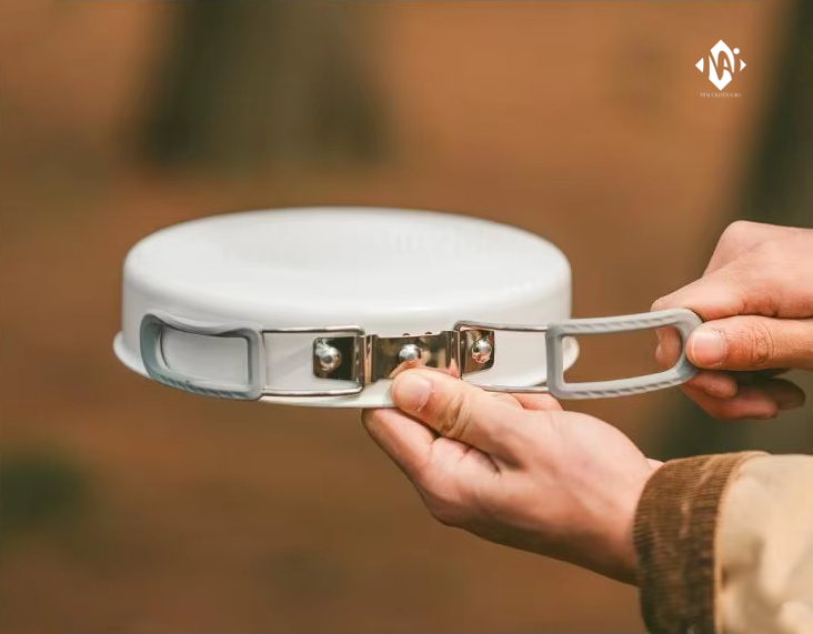 Bộ nồi chống dính bằng gốm tráng men NatureHike CNK2450CF013