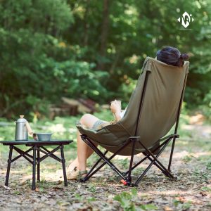 Ghế mặt trăng đệm bông tựa lưng cao Sea Star 001 NatureHike CNK2450JJ020