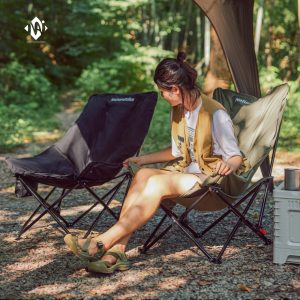 Ghế mặt trăng đệm bông tựa lưng cao Sea Star 001 NatureHike CNK2450JJ020