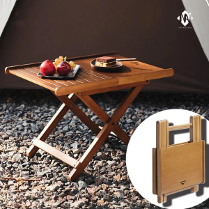 Bàn trà, cà phê gỗ tre xếp gọn NatureHike CNK2300JJ010