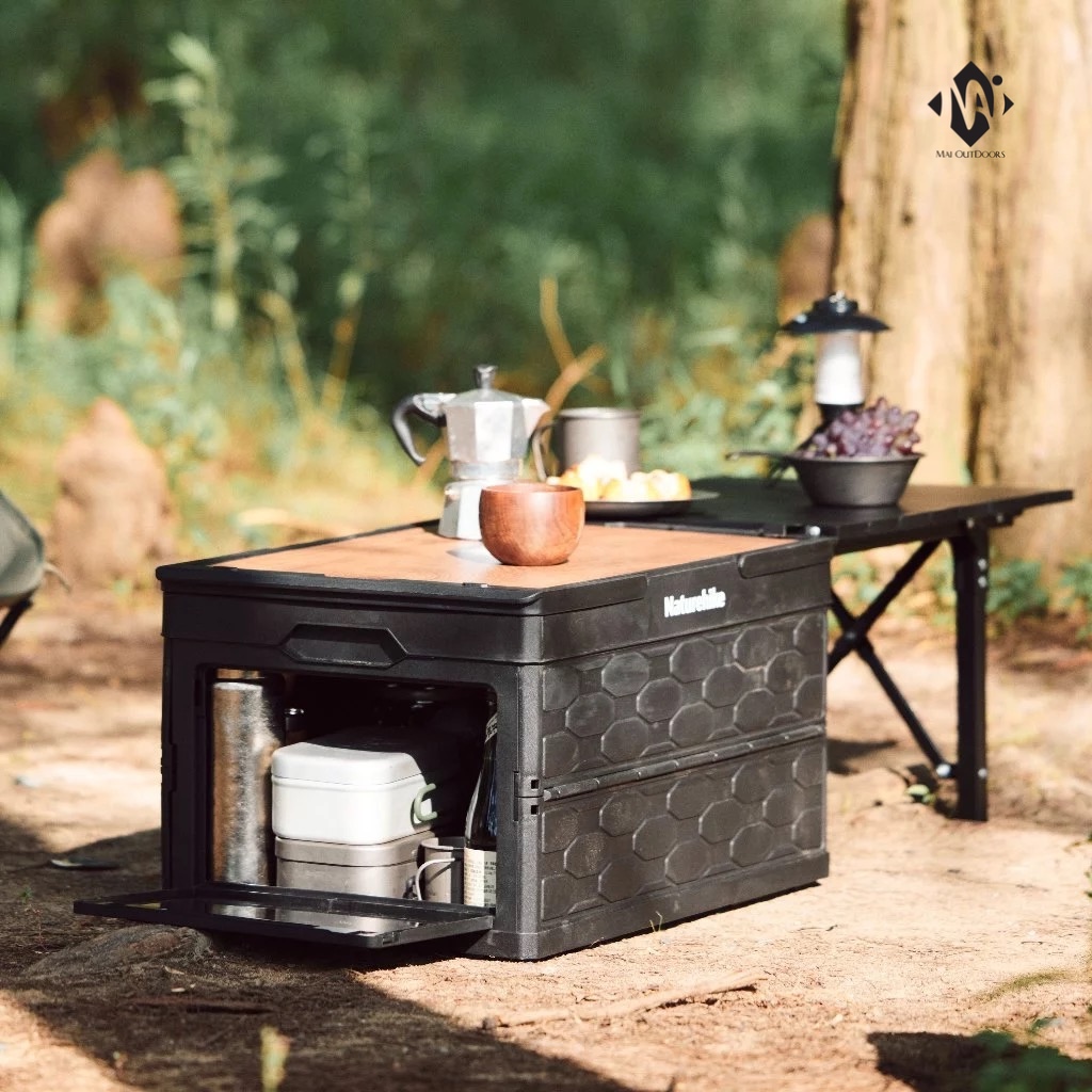 Bàn tích hợp thùng đựng đồ gấp gọn 50L Lispace NatureHike CNK2450XB018 Bàn tích hợp thùng đựng đồ gấp gọn 50L Lispace NatureHike CNK2450XB018