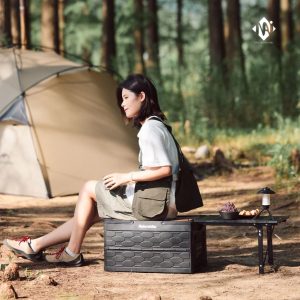 Bàn tích hợp thùng đựng đồ gấp gọn 50L Lispace NatureHike CNK2450XB018