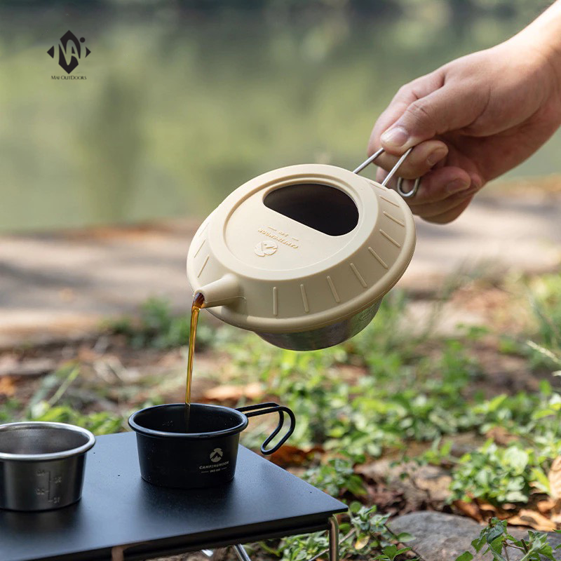 Nắp Silicon có vòi nước Campingmoon S-GH