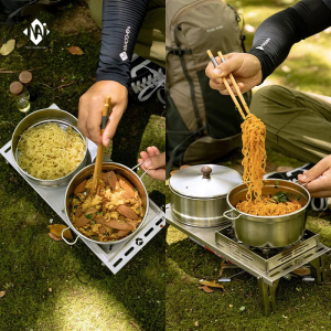 Nồi trộn salad Inox Campingmoon S371