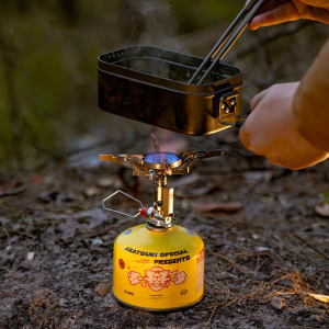 Bếp gas cắm trại mini gấp gọn Campingmoon XT-2F