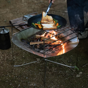 Bếp củi dã ngoại gấp gọn Campingmoon SOLO-A3